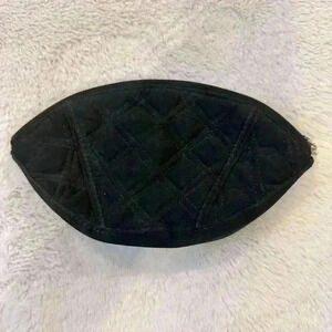 Vera Bradley Quilted Crescent Cosmetic Pouch 9x4x1.5